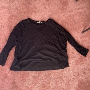 Black loft long sleeve shirt